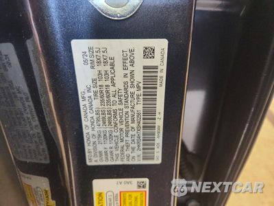 Zdjęcie 13 z 13 samochodu: 2025 HONDA CR-V EXL VIN:2HKRS4H7XSH402561 - miniatura