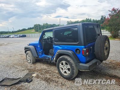 Drugie zdjęcie samochodu z przodu: 2021 JEEP WRANGLER SPORT VIN:1C4GJXAG5MW760895 - miniatura