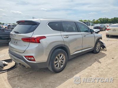Trzecie zdjęcie samochodu z tyłu: 2020 HYUNDAI SANTA FE SEL VIN:5NMS3CAD0LH234873 - miniatura