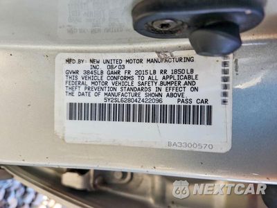 Zdjęcie 12 z 12 samochodu: 2004 PONTIAC VIBE VIN:5Y2SL62804Z422096 - miniatura