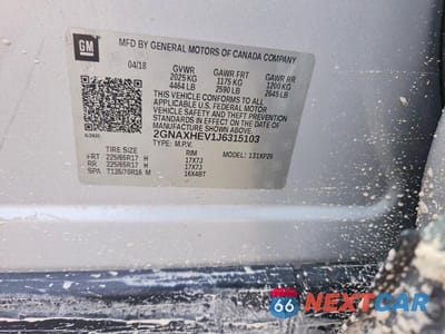 Zdjęcie 13 z 13 samochodu: 2018 CHEVROLET EQUINOX LS VIN:2GNAXHEV1J6315103 - miniatura