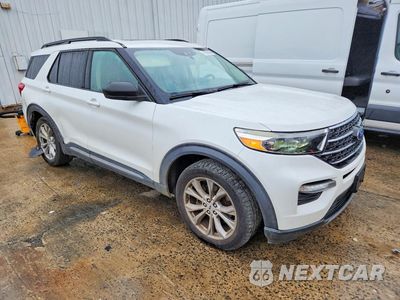 Czwarte zdjęcie samochodu z boku: 2020 FORD EXPLORER XLT VIN:1FMSK8DH7LGA42819 - miniatura