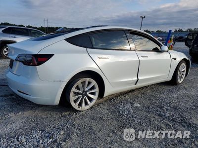 Trzecie zdjęcie samochodu z tyłu: 2022 TESLA MODEL 3 VIN:5YJ3E1EA2NF129680 - miniatura
