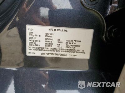 Zdjęcie 13 z 13 samochodu: 2024 TESLA MODEL Y VIN:7SAYGDEDXRF046034 - miniatura