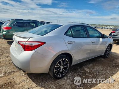 Trzecie zdjęcie samochodu z tyłu: 2015 TOYOTA COROLLA S PLUS VIN:2T1BURHE2FC377395 - miniatura