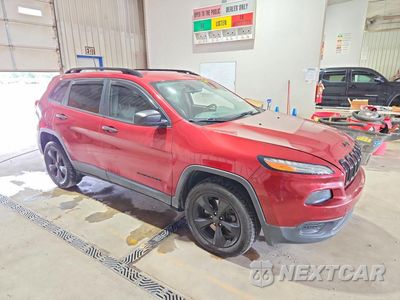 Czwarte zdjęcie samochodu z boku: 2017 JEEP CHEROKEE SPORT VIN:1C4PJMAS1HW520963 - miniatura