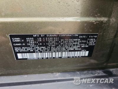 Zdjęcie 13 z 13 samochodu: 2019 SUBARU OUTBACK 2.5I LIMITED VIN:4S4BSANC3K3265388 - miniatura