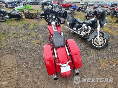 Czwarte zdjęcie samochodu z boku: 2012 HARLEY-DAVIDSON FLHX STREET GLIDE VIN:1HD1KBM10CB686108 - miniatura