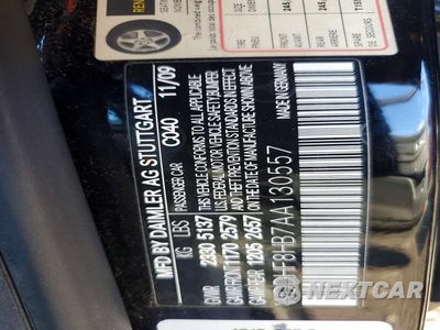 Zdjęcie 12 z 12 samochodu: 2010 MERCEDES-BENZ E 350 4MATIC VIN:WDDHF8HB7AA130557 - miniatura