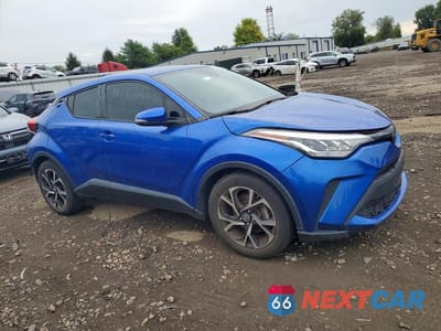 Czwarte zdjęcie samochodu z boku: 2021 TOYOTA C-HR XLE VIN:JTNKHMBX5M1120200 - miniatura