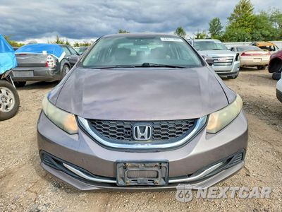 Piąte zdjęcie samochodu w środku: 2014 HONDA CIVIC LX VIN:19XFB2F54EE045556 - miniatura