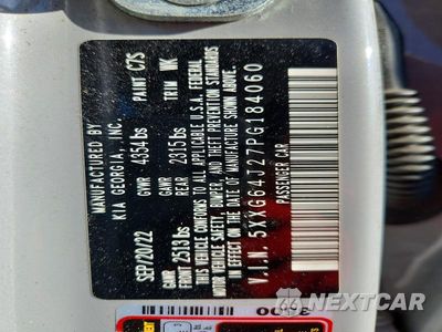 Zdjęcie 12 z 12 samochodu: 2023 KIA K5 GT LINE VIN:5XXG64J27PG184060 - miniatura