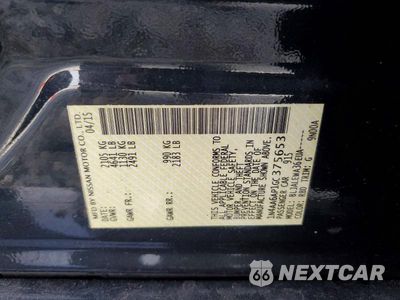 Zdjęcie 12 z 12 samochodu: 2016 NISSAN MAXIMA 3.5 SL VIN:1N4AA6AP1GC375653 - miniatura