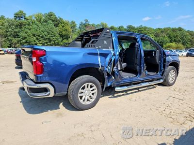 Trzecie zdjęcie samochodu z tyłu: 2020 CHEVROLET SILVERADO K1500 LTZ VIN:3GCUYGED2LG309998 - miniatura