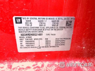Zdjęcie 12 z 12 samochodu: 2014 CHEVROLET SILVERADO K1500 LT VIN:3GCUKREH6EG214881 - miniatura