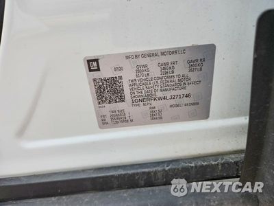 Zdjęcie 12 z 12 samochodu: 2020 CHEVROLET TRAVERSE LS VIN:1GNERFKW4LJ271746 - miniatura