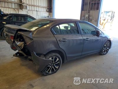 Trzecie zdjęcie samochodu z tyłu: 2015 HONDA CIVIC EX VIN:19XFB2F8XFE074796 - miniatura