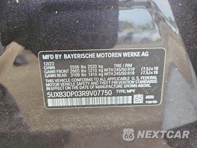 Zdjęcie 13 z 13 samochodu: 2024 BMW X3 M40I VIN:5UX83DP03R9V07750 - miniatura