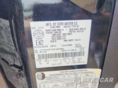 Zdjęcie 12 z 12 samochodu: 2014 FORD F150 SUPERCREW VIN:1FTFW1ET1EFA00546 - miniatura