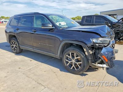 Czwarte zdjęcie samochodu z boku: 2024 JEEP GRAND CHEROKEE L LIMITED VIN:1C4RJKBG6R8919235 - miniatura