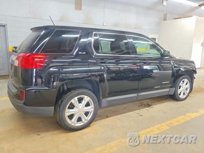 Trzecie zdjęcie samochodu z tyłu: 2017 GMC TERRAIN SLE VIN:2GKALMEK6H6256258 - miniatura