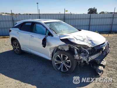Czwarte zdjęcie samochodu z boku: 2018 LEXUS RX 450H BASE VIN:2T2BGMCA4JC022490 - miniatura