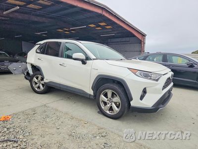 Czwarte zdjęcie samochodu z boku: 2019 TOYOTA RAV4 LIMITED VIN:2T3DWRFV6KW043408 - miniatura