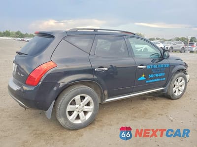 Trzecie zdjęcie samochodu z tyłu: 2006 NISSAN MURANO S VIN:JN8AZ08W86W549037 - miniatura