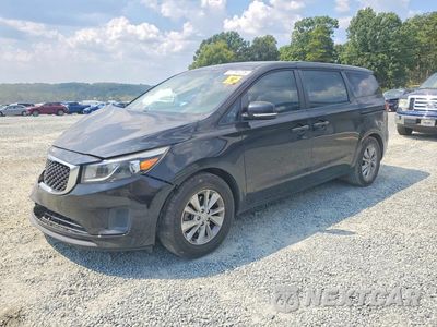 2016 KIA SEDONA L KNDMA5C10G6120422 - główne zdjęcie licytacji z USA - miniatura