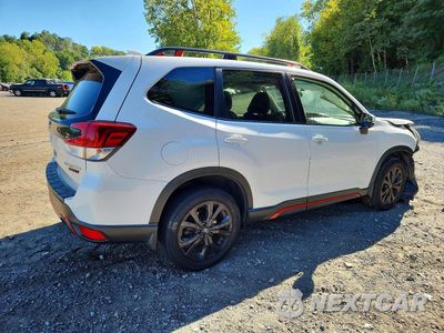 Trzecie zdjęcie samochodu z tyłu: 2020 SUBARU FORESTER SPORT VIN:JF2SKALC9LH567720 - miniatura