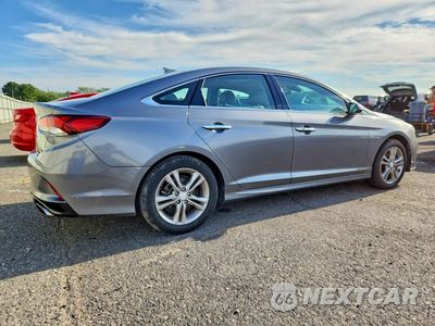 Trzecie zdjęcie samochodu z tyłu: 2018 HYUNDAI SONATA LIMITED VIN:5NPE34AF4JH662823 - miniatura