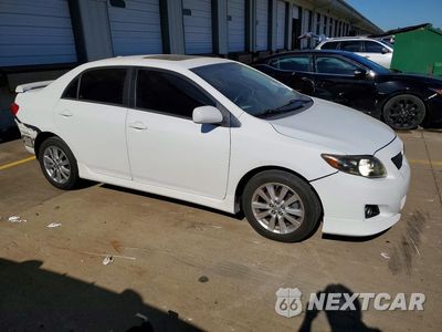 Czwarte zdjęcie samochodu z boku: 2010 TOYOTA COROLLA S VIN:1NXBU4EE7AZ373986 - miniatura