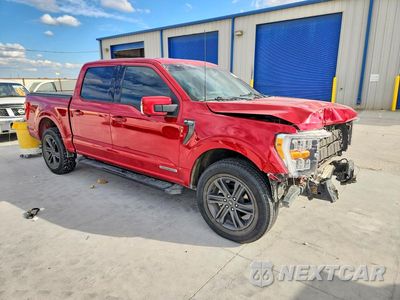 Czwarte zdjęcie samochodu z boku: 2021 FORD F150 SUPERCREW VIN:1FTFW1ED8MFC45917 - miniatura