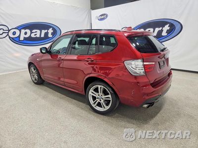 Drugie zdjęcie samochodu z przodu: 2013 BMW X3 XDRIVE28I VIN:5UXWX9C51D0D04298 - miniatura
