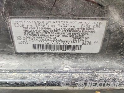 Zdjęcie 12 z 12 samochodu: 2017 NISSAN VERSA 1.6 S PLUS VIN:3N1CN7AP8HL846722 - miniatura