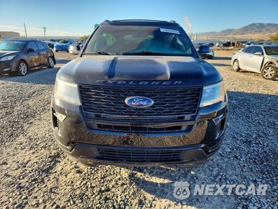 Piąte zdjęcie samochodu w środku: 2018 FORD EXPLORER SPORT VIN:1FM5K8GT3JGB80285 - miniatura