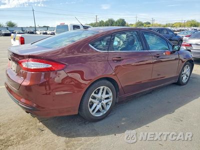 Trzecie zdjęcie samochodu z tyłu: 2016 FORD FUSION SE VIN:3FA6P0H72GR280804 - miniatura