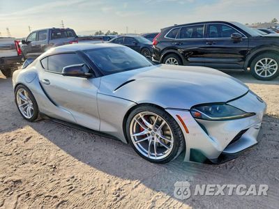 Czwarte zdjęcie samochodu z boku: 2020 TOYOTA GR SUPRA 3.0 PREMIUM VIN:WZ1DB4C06LW029648 - miniatura