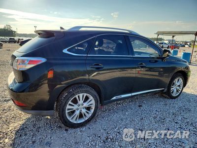 Trzecie zdjęcie samochodu z tyłu: 2010 LEXUS RX 450H VIN:JTJZB1BA5A2001869 - miniatura