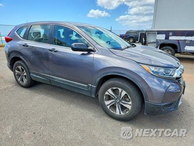 Czwarte zdjęcie samochodu z boku: 2018 HONDA CR-V LX VIN:2HKRW6H37JH205097 - miniatura
