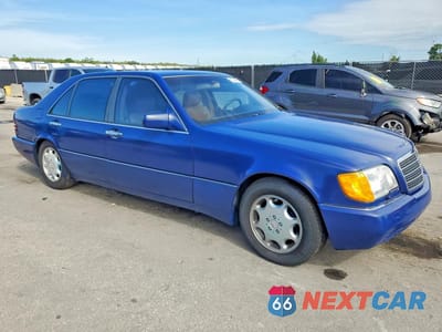 Czwarte zdjęcie samochodu z boku: 1992 MERCEDES-BENZ 500 SEL VIN:WDBGA51E1NA042891 - miniatura