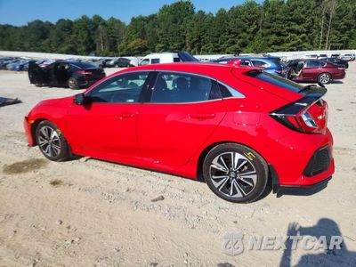 Drugie zdjęcie samochodu z przodu: 2018 HONDA CIVIC EXL VIN:SHHFK7H78JU217618 - miniatura