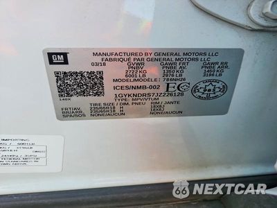 Zdjęcie 13 z 13 samochodu: 2018 CADILLAC XT5 LUXURY VIN:1GYKNDRS7JZ226128 - miniatura