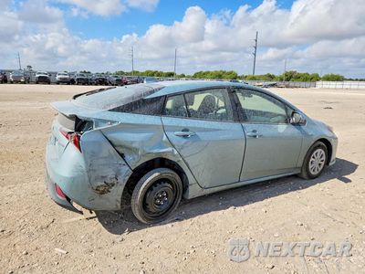 Trzecie zdjęcie samochodu z tyłu: 2022 TOYOTA PRIUS LE VIN:JTDKAMFU8N3179613 - miniatura