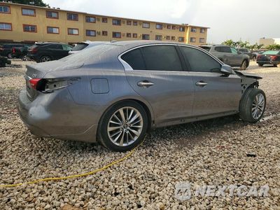 Trzecie zdjęcie samochodu z tyłu: 2021 INFINITI Q50 LUXE VIN:JN1EV7BP9MM702796 - miniatura