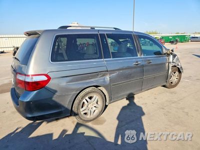 Trzecie zdjęcie samochodu z tyłu: 2007 HONDA ODYSSEY EXL VIN:5FNRL38777B406984 - miniatura