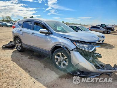 Czwarte zdjęcie samochodu z boku: 2019 HONDA CR-V EXL VIN:5J6RW2H87KL028191 - miniatura