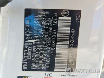 Zdjęcie 12 z 12 samochodu: 2009 TOYOTA CAMRY LE VIN:4T1BE46K89U800668 - miniatura