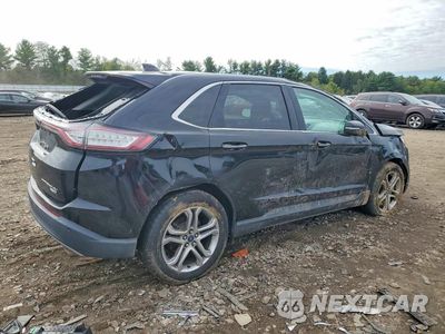 Trzecie zdjęcie samochodu z tyłu: 2017 FORD EDGE TITANIUM VIN:2FMPK4K91HBB90277 - miniatura