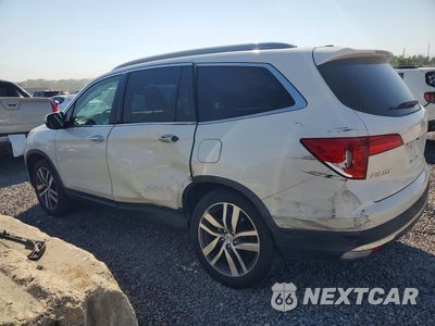 Drugie zdjęcie samochodu z przodu: 2018 HONDA PILOT ELITE VIN:5FNYF6H06JB019874 - miniatura